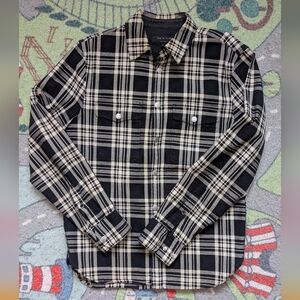Rag And Bone Plaid Overshirt